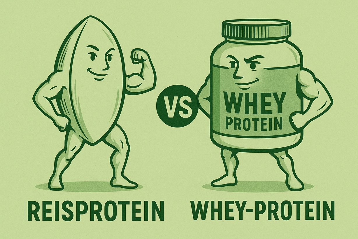 Reisprotein vs. Whey-Protein