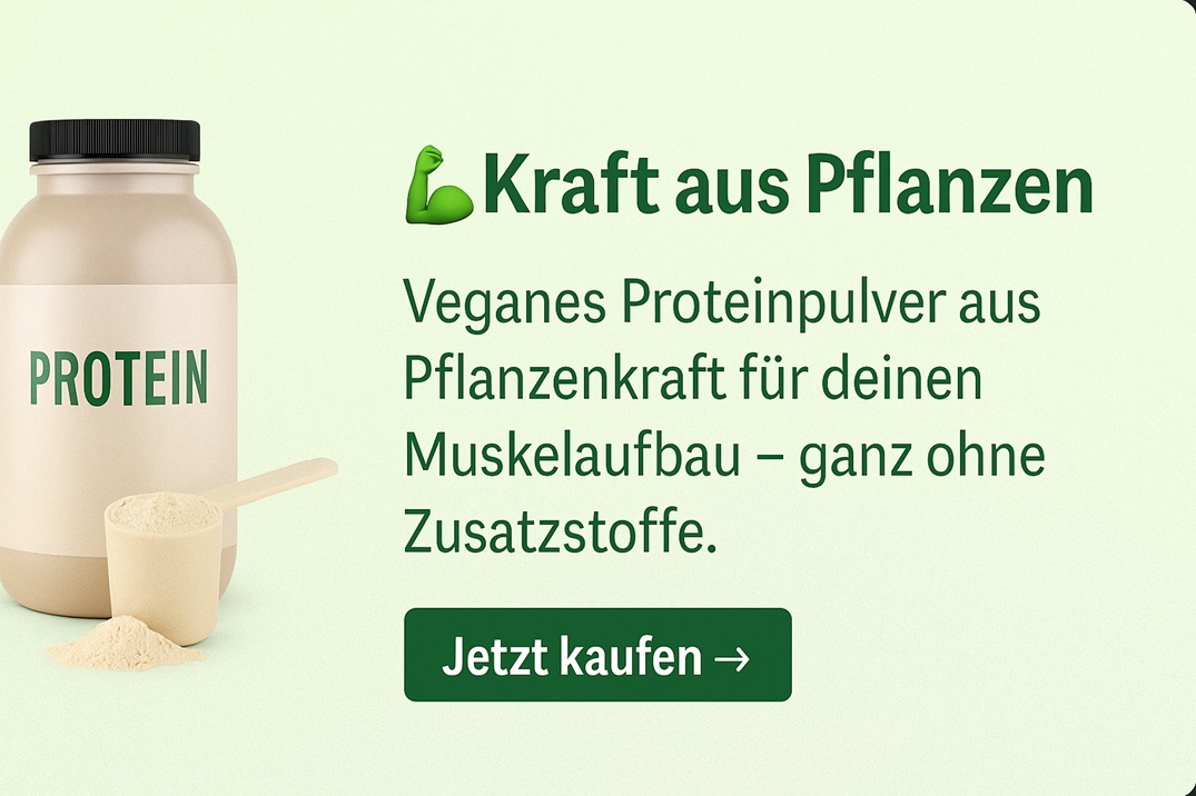 Veganes Proteinpulver für Muskelaufbau